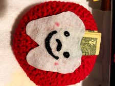 Adorable Tooth Fairy Pillow Handmade Crochet Custom Keepsake Boy Girl