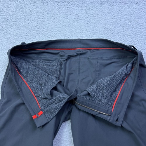 Lululemon ABC Pant Classic Mens ACTUAL 40x30 Gray Obsidian Warpstreme Comfort - Picture 6 of 16