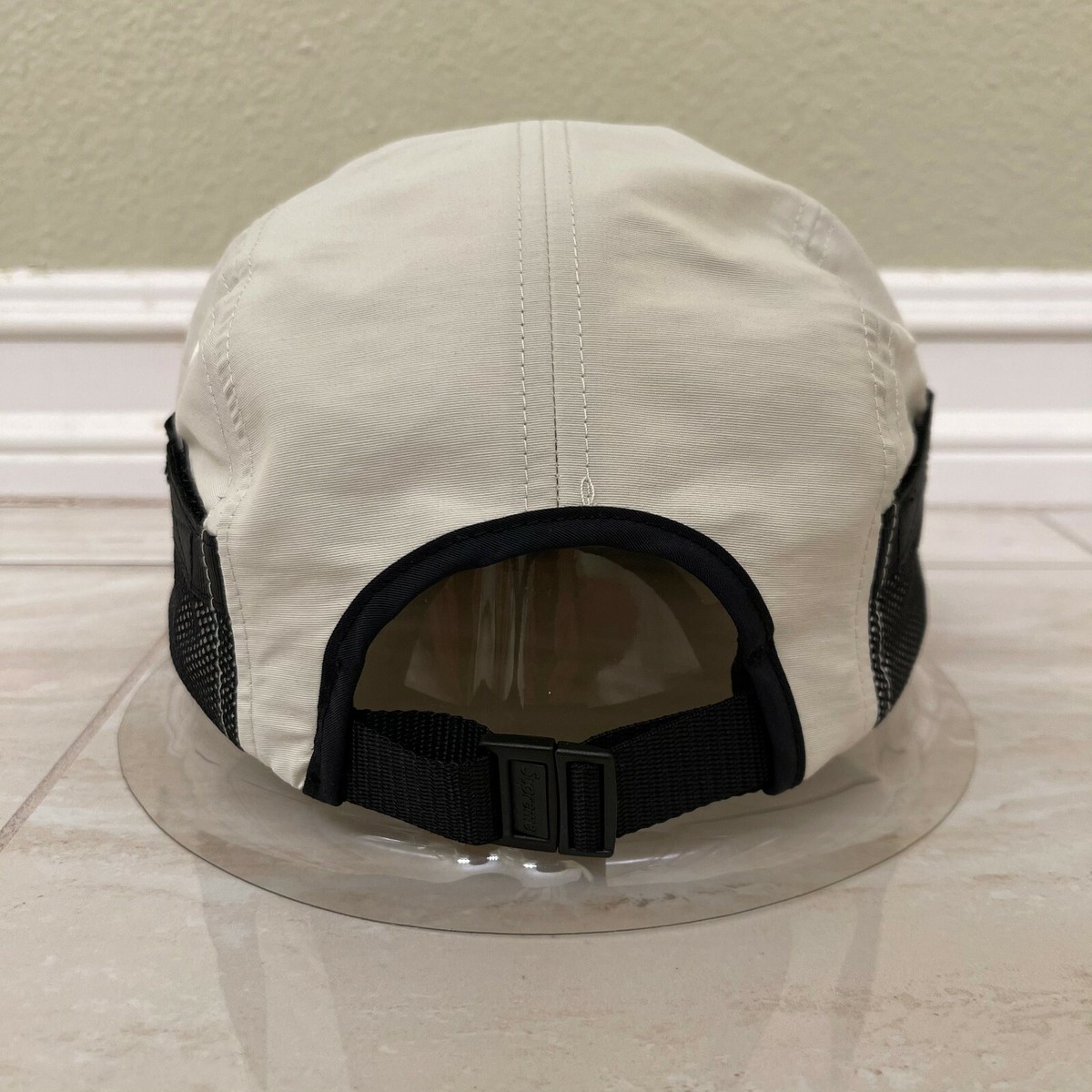 New Supreme Timberland Camp Cap Hat Box Logo Water Resistant