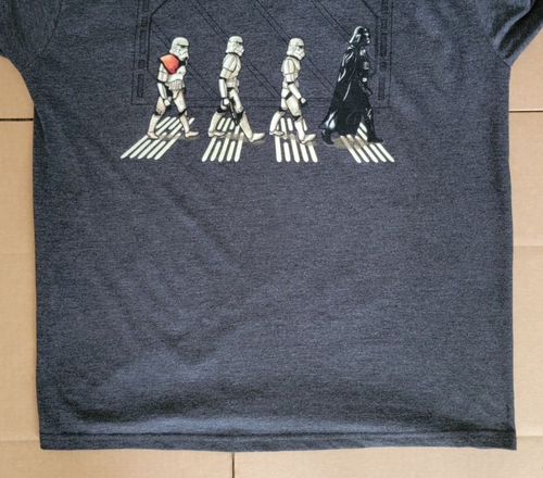 Star Wars Darth Vader Stormtroopers Abbey Road Gray Size: Large NWOT - Picture 9 of 19