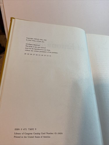 Ein Lehrbuch der Entomologie 3. Auflage von Herbert H. Ross 1965 - Bild 5 von 12