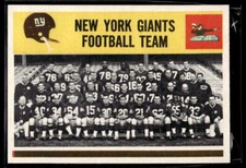 1964 Philadelphia #125c New York Giants TC Per Photos