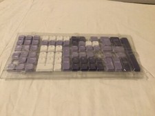 Keycap Mechanical Keyboard Keycap Keys/Set Purple And White Accent Colors