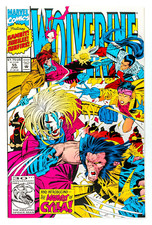 Wolverine #55 (1992 Marvel) Featuring Gambit, Jubilee & Sunfire! NM-