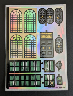 NO BRICKS! Lego Harry Potter 76417 Gringotts Bank - All 3 Sticker