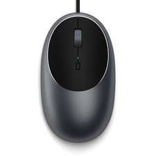 Aluminum C1 USB-C Wired Mouse – Optical Computer Mouse – for M2/ M1 MacBook P...