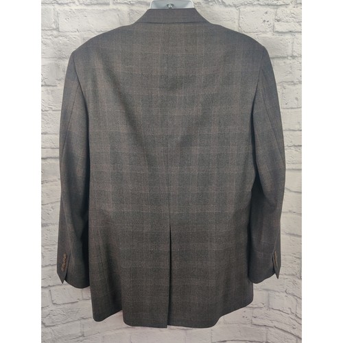 Traje de Lana Paul Stuart Plaid Super 120, Paul Stuart III, 45 Extra Largo, 38 Pantalones - Imagen 8 de 16