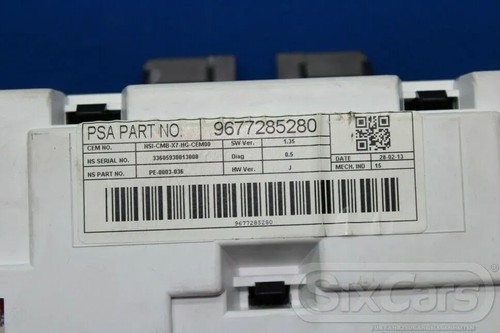Citroen C5 III RD Bj.13 Tacho Kombiinstrument 9677285280 - Bild 5 von 5