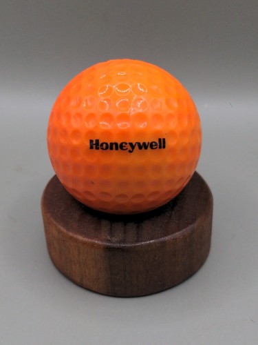 Honeywell Logo Golf Ball Spalding Collectors Display Ball