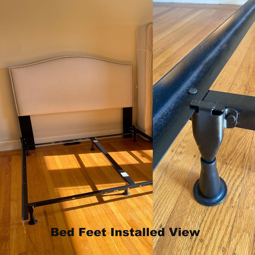 6PCS Reinforced Bed Frame Feet That Replace Wheels. Prevent Sliding. Sturdy - Picture 2 of 12