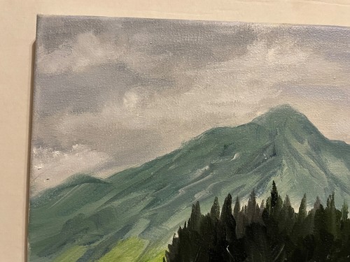 12 x 16 Original Oil Painting on Canvas....."Scottish Highlands" - Picture 6 of 24