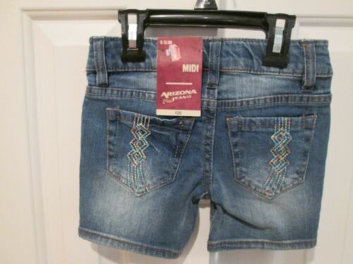 NWT Arizona Midi denim short, 6 Slim, adjustable waist