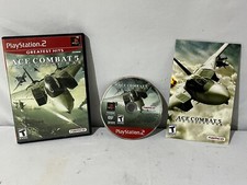 Ace Combat 5 The Unsung War Playstation 2 PS2 Complete CIB Disc Near Mint Tested