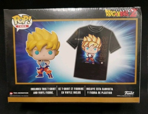 Funko Dragon Ball Z Son Goku (Wave) Pop Metálico y Camiseta Talla M - Imagen 2 de 6