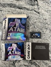 Nintendo Game Boy Advance Atari Anniversary Advance w/ manuals, Excellent Cond.