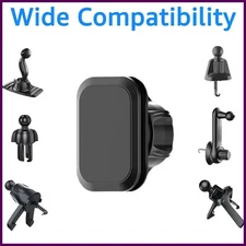 17mm Ball Head Magnetic Car Phone Holder GPS Support Smart Phone Bracket
