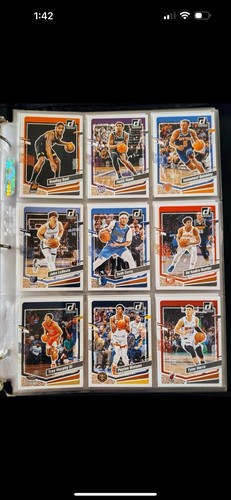 2023-24 Donruss Total NBA Set 1-250 w/binder Wemby,LeBron,Steph, Luka,Butler - Picture 2 of 11
