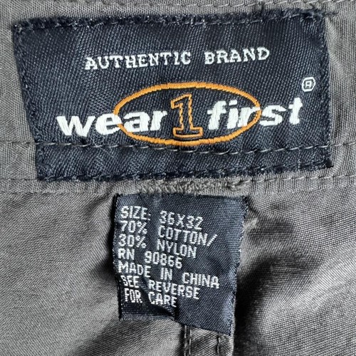 Wear First Hose Herren 36x32 oliv belüftet Wandern verstellbarer Bund Kordelzug DEFEKT - Bild 19 von 20