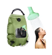 20L Outdoor Camping Shower Water Bag Solar Heating Portable Shower Camping New