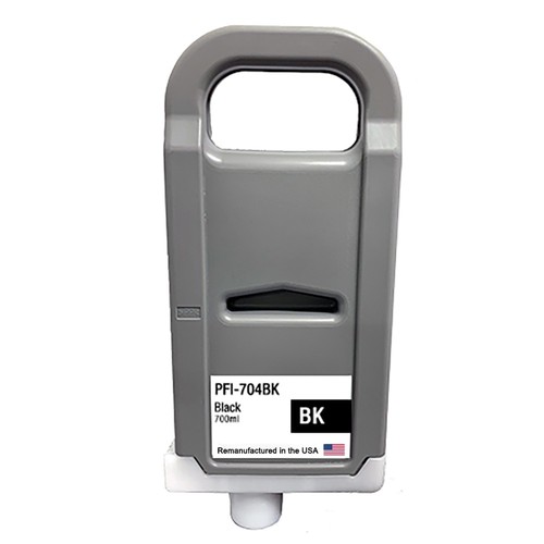 Compatible Ink Cartridge For Canon PFI-704 700ml Black-USA - 第 1/2 張圖片