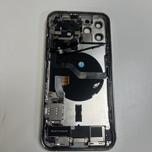 Carcasa trasera de repuesto para iPhone 12 Pro blanca OEM - Imagen 12 de 16