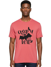 Creep-It-Real Mens Graphic Tee, 100 Cotton, Casual Summer Wear