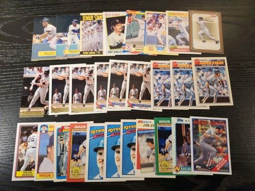 Wade Boggs 155 Baseball Karten Lot! Topps, Fleer Boston RED SOX ~ HOF - Bild 2 von 6