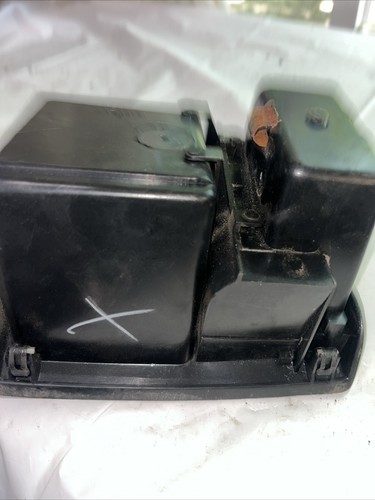 1995-1999 Mitsubishi Eclipse black plastic insert cup holder ashtray dirty D45 - Picture 8 of 11