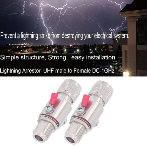 Arrestor 2Pcs Arrestor 2.4G Coaxial N Type Male To Female 2G5.8GHz 50 IP67 - Zdjęcie 8 z 12
