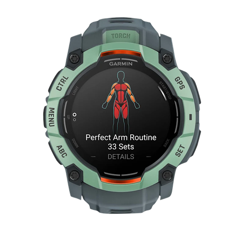 Garmin Instinct 3 – 50 mm, AMOLED Neo Tropic z paskiem zmierzchu (010-03020-01) - Zdjęcie 3 z 16