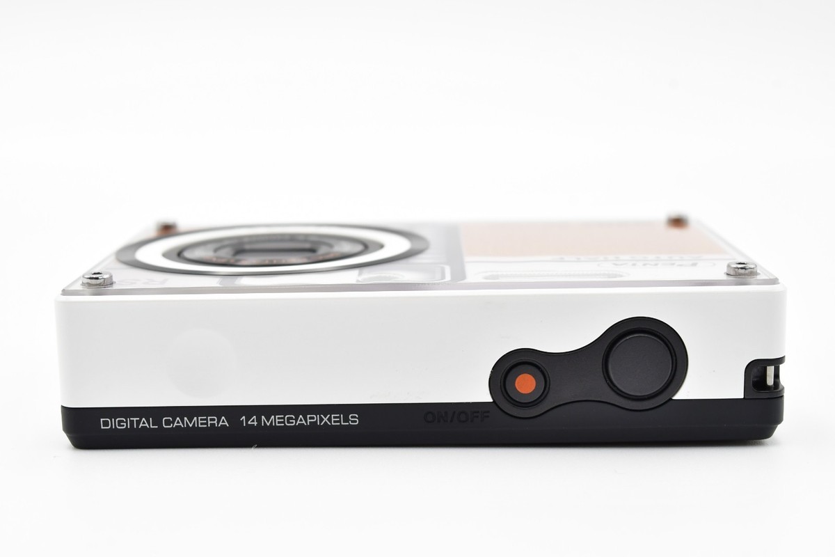⏯️ [Near Mint] Pentax Optio RS1000 White 14.0 MP Digital