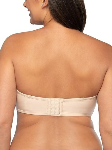 NWD VANITY FAIR Beauty Back Smoothing Strapless Bra ROSE BEIGE 38D - Picture 3 of 8