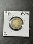1915 P Barber Silver Dime Nice Good U.S. 10c Type Coin (Raw18831)