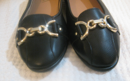 Aerosoles Shoes Womens 7  Big Ben Ballet Flat Black Slip On - Picture 3 of 13