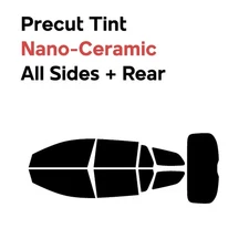 Precut Window Film Automotive Nano Ceramic Tint for Buick Regal 2018-2020 TourX