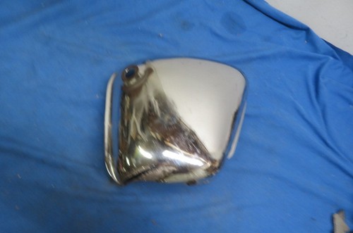 Triumph 650cc TR6 T120 Bonneville Single Hole Sidepanel 1967 # 82-7359 Chrome - Picture 1 of 11
