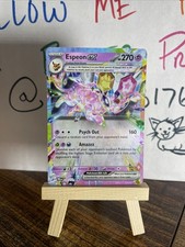 Espeon ex 034/131 Prismatic Evolutions Double Rare Pokemon