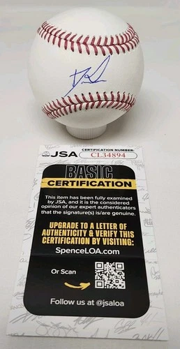 Didier Fuentes Signed Auto Rawlings Official Major League Baseball JSA COA