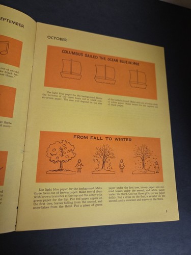 Vintage UNUSED 1972 Unusual Bulletin Board Ideas-30 Ways To Celebrate The Months - Picture 3 of 6