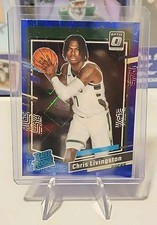 2023-24 Donruss Optic #222 Chris Livingston Blue Velocity RC MT