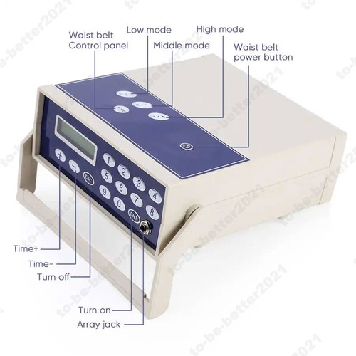 Ionisches Fußbadgerät Tragbar Fuß Spa Reinigungsmaschine Detox Gesundheitspflege Kit - Bild 11 von 13