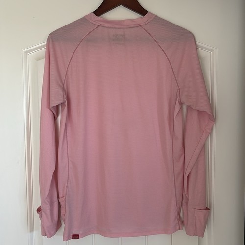 Outdoor Research Echo Pink Performance Lightweight LS Pullover Shirt Women Large - Picture 12 of 12