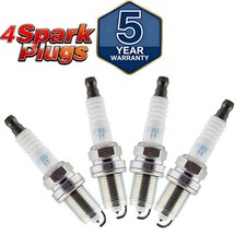 Set of 4 NGK Spark Plugs 4589 Laser Iridium Resistor Performance Power IFR6T11