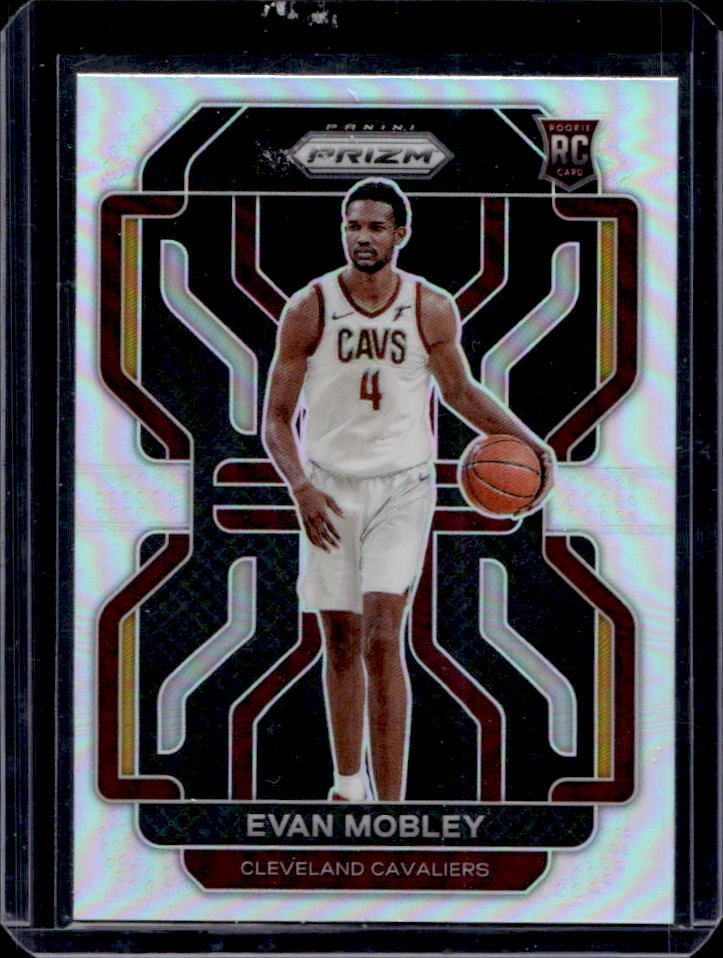 2021-22 Panini Prizm Evan Mobley RC Silver Rookie #325 Cavaliers