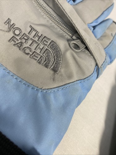 Guante North Face Invierno Esquí Snowboard Mujer’s M Aislado Cremallera Bolsillo Azul Claro - Imagen 8 de 16
