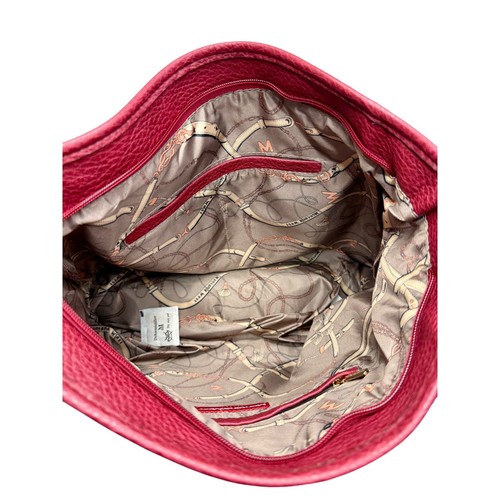 Borsa tote bag Montana West rossa ecopelle borsetta borsetta con marsupio nuova - Foto 8 di 13