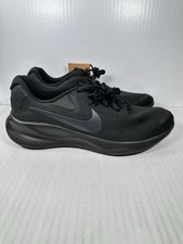 Size 10 Nike Revolution 7 Black Running Shoes Sneakers Mens FB2207-005 NEW