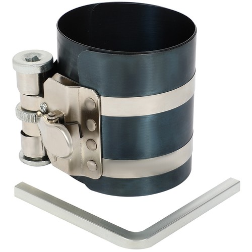 Herramienta compresora de motor de automóvil y alicates de anillo de pistón con tornillo de seguridad 53-175 mm 3" - Imagen 4 de 7