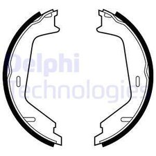 DELPHI Feststellbremse Bremsbackensatz Für VOLVO S60 I S80 V70 II 97-10 272398