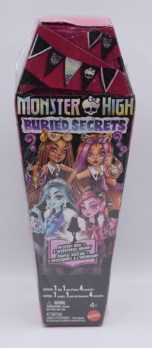Monster High Buried Secrets Mystery Doll + 5 Accessories Inside  New In Box - Bild 1 von 9